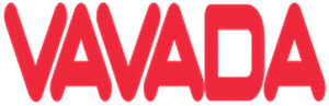 VAVADA red word-mark on dark gradient with small Crash-Games.net rocket watermark